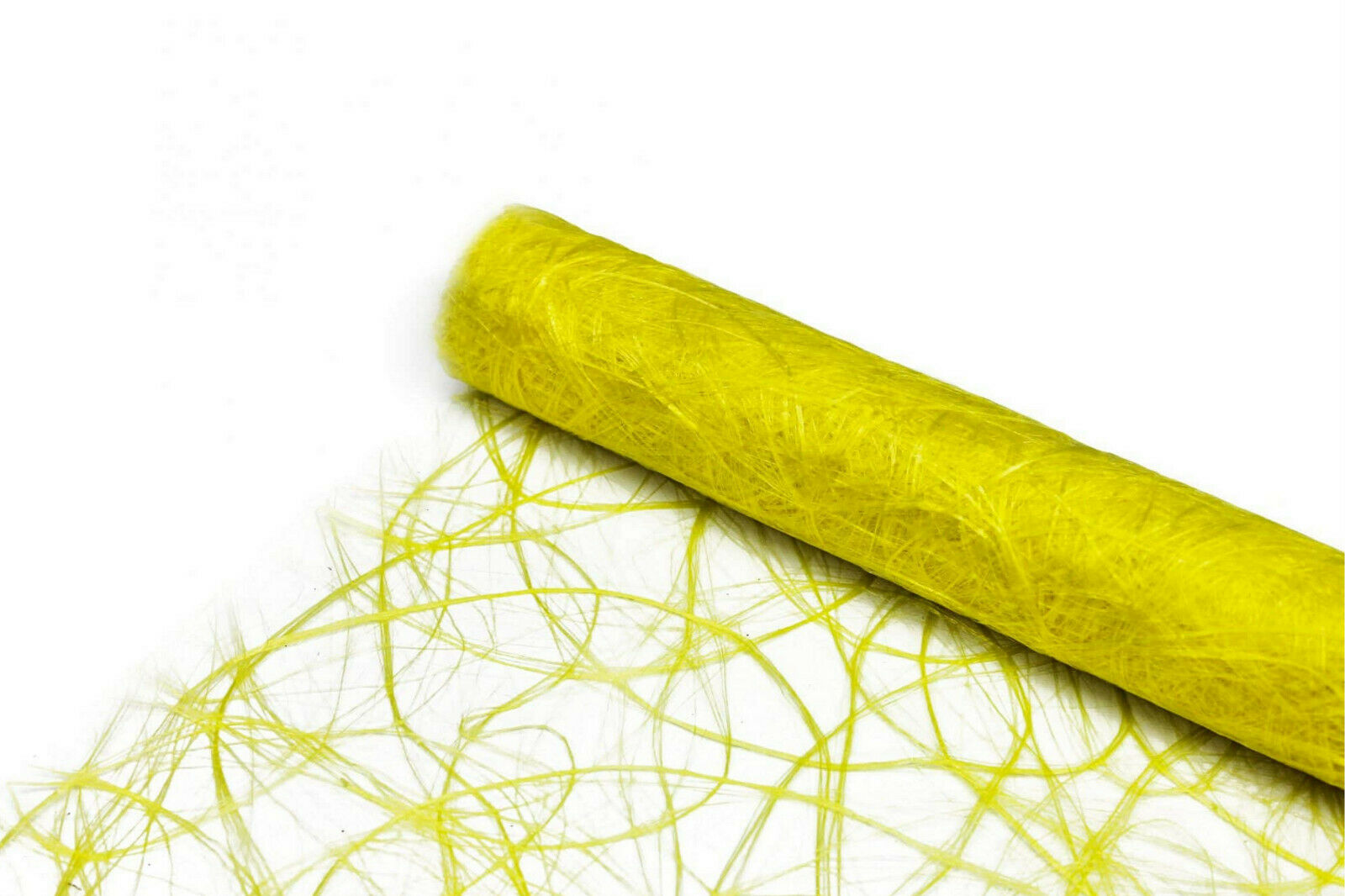 Sizoweb Tischband 25m x 30cm (0,99 - 1,14 €/m) Tischläufer Dekoration Tisch-Deko - Gelb 8051
