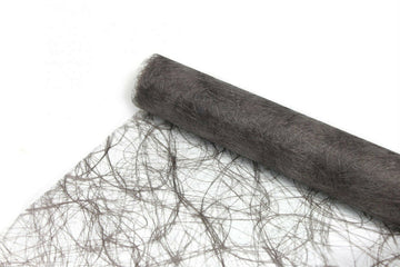 Sizoweb Tischband 25m x 30cm (0,99 - 1,14 €/m) Tischläufer Dekoration Tisch-Deko - Grau (Taupe) 9150