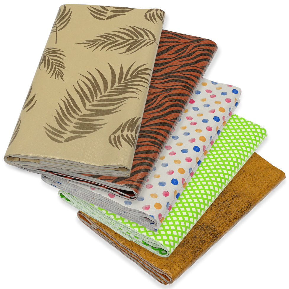 5 Stk Tischdecken 220x138cm Laminierte MG-Papiertischdecken