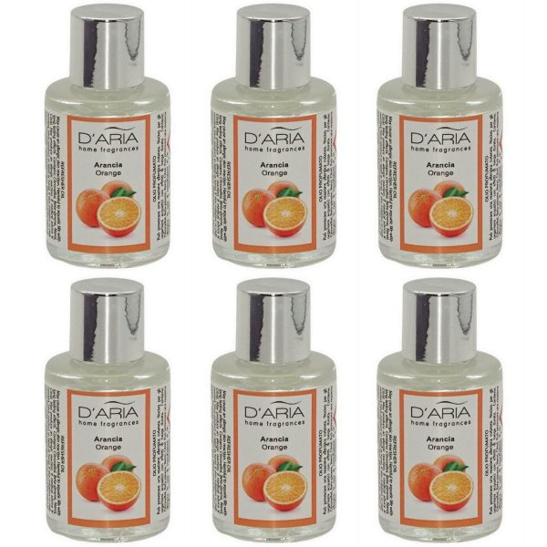 6er Set Daria Duftöl Aromaöl je15ml Raumduft Lampenöl Diffuser Raumparfüm - Orange
