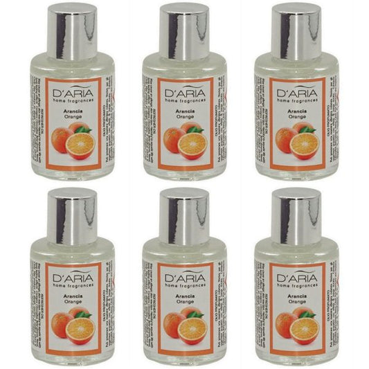 6 Daria Duftöl Aromaöl je15ml Raumduft Lampenöl Diffuser Raumparfüm - Orange