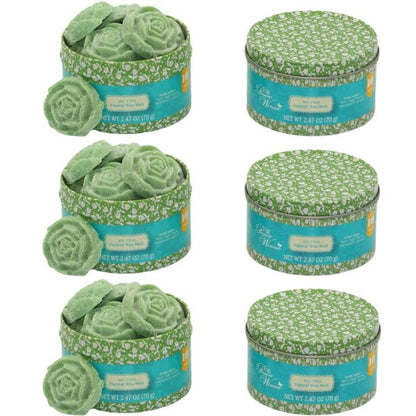 60 Wax Melts Rosen Schmelzblüten Duftblüten Aroma Duftwachs (6 Dosen x 10er)