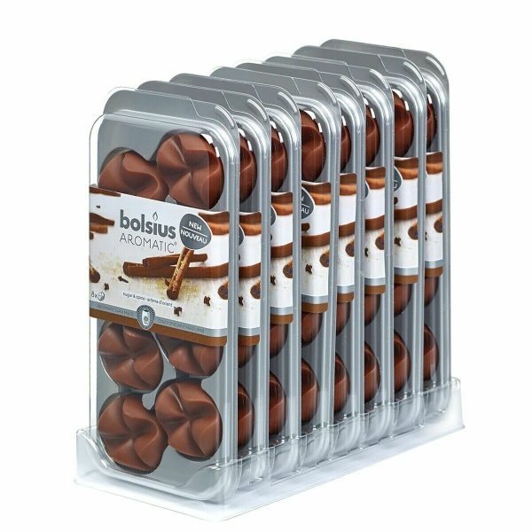 64 Bolsius AROMATIC Wax Melts Duft Schmelzblüten (8x8er)