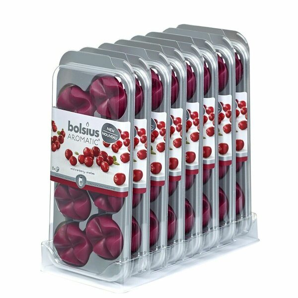 64-tlg. Bolsius AROMATIC Wax Melts Duft Schmelzblüten (8x8er)