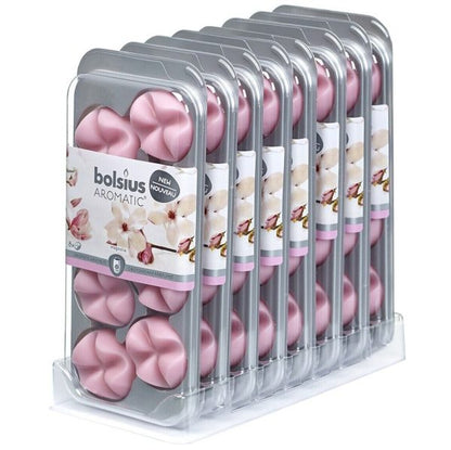 64 Bolsius AROMATIC Wax Melts Duft Schmelzblüten (8x8er)