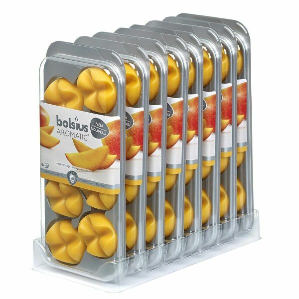 64 Bolsius AROMATIC Wax Melts Duft Schmelzblüten (8x8er)