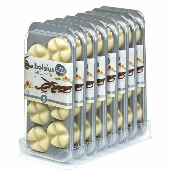 64 Bolsius AROMATIC Wax Melts Duft Schmelzblüten (8x8er)