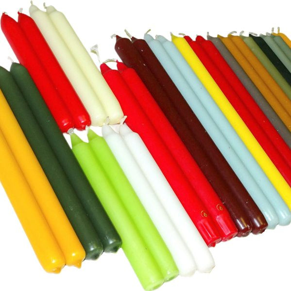 7 kg Stabkerzen Spitzkerzen 17-29cm Tafelkerzen Haushaltskerzen