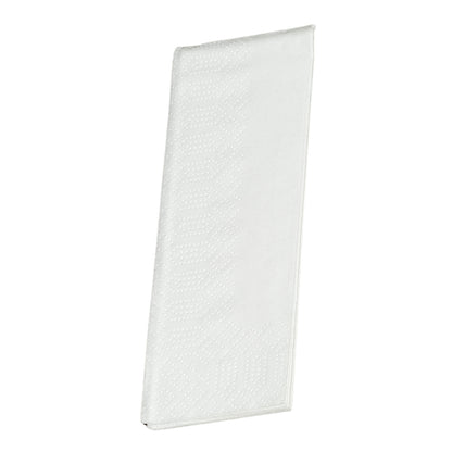 1.500 Stück Papierservietten – 1/12 Falz – 33x33cm Servietten Schmal lose im Karton - Weiß