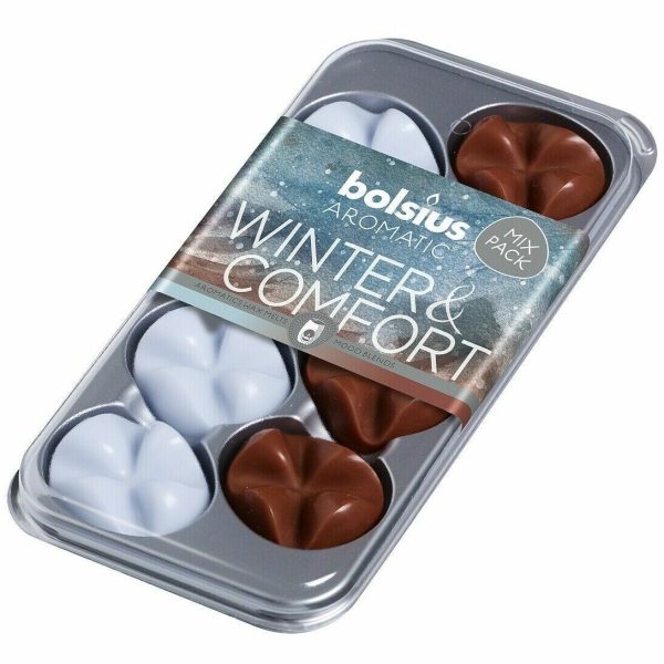 8er Pack Bolsius AROMATIC Wax Melts Schmelzblüten