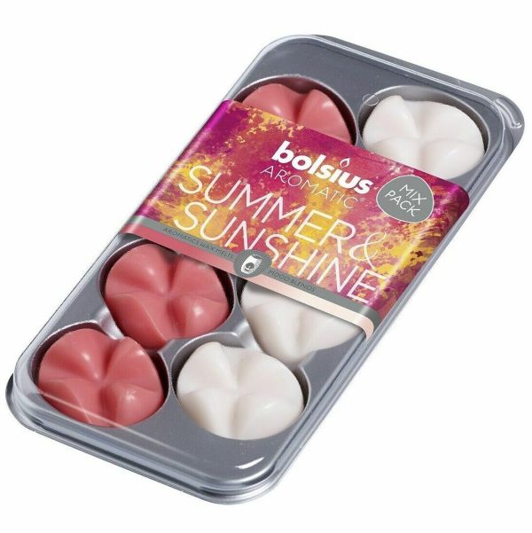 8er Pack Bolsius AROMATIC Wax Melts Schmelzblüten
