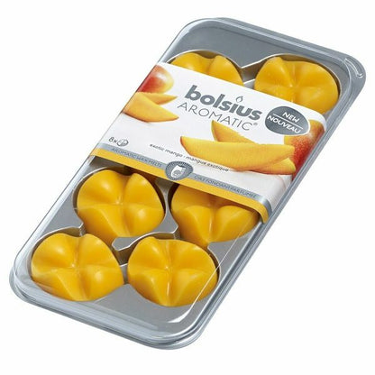 8er Pack Bolsius AROMATIC Wax Melts Schmelzblüten