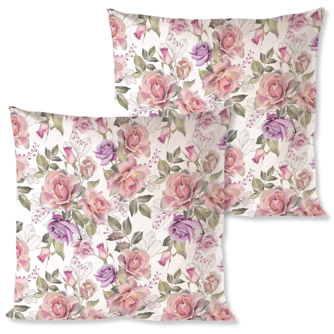 2er Set Ambiente Kissenbezüge 40x40cm  Kissenhülle Dekokissen – ohne Füllung