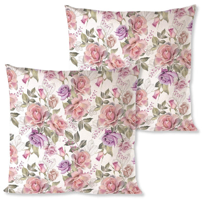 2er Set Ambiente Kissenbezüge 40x40cm  Kissenhülle Dekokissen – ohne Füllung