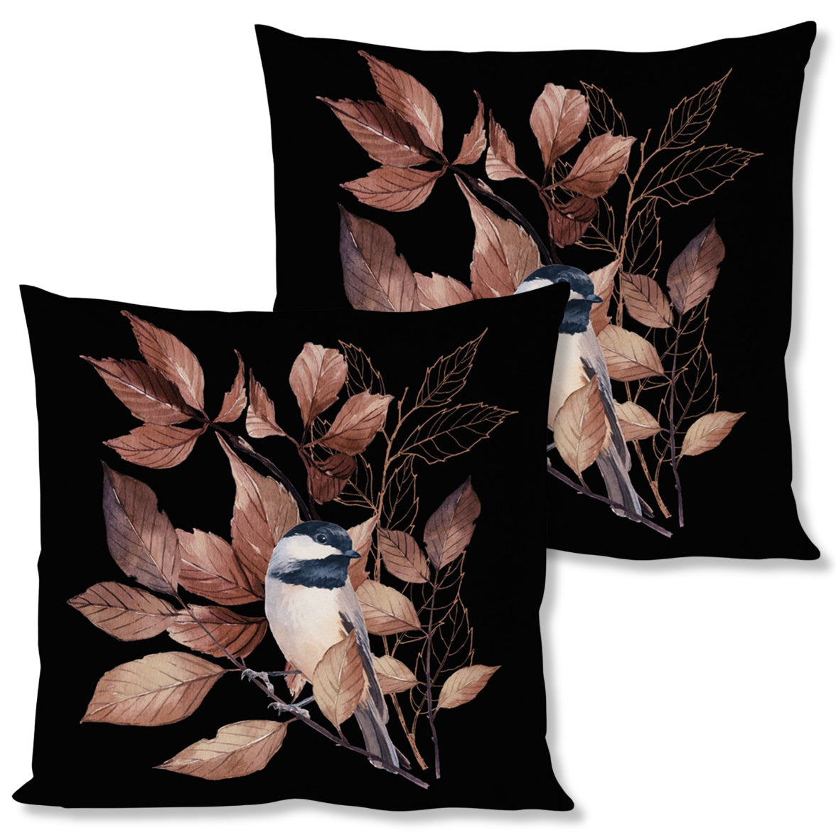 2er Set Ambiente Kissenbezüge 40x40cm  Kissenhülle Dekokissen – ohne Füllung