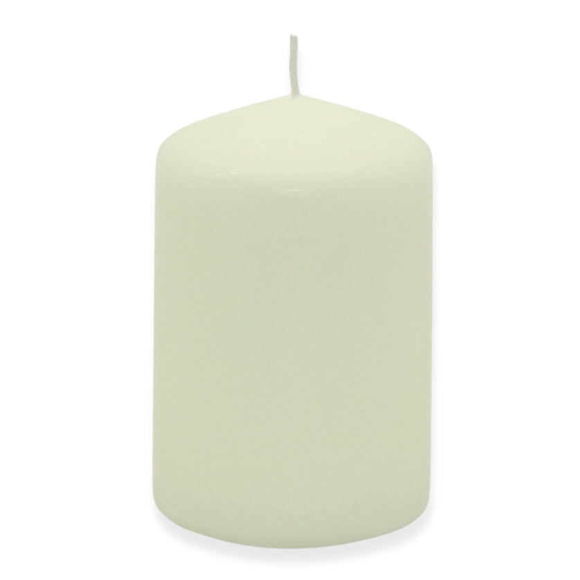12 Stk Actuel Stumpenkerzen 100x68mm Blockkerzen 25h Säulenkerzen glatt (2x6er)