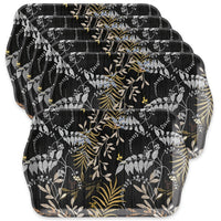Blätter „Luxury Leaves Black“