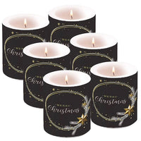 Merry Christmas - Wishing Ring Black (510)