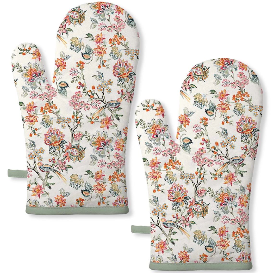 2er Set Ambiente Ofenhandschuhe – 30x18cm Baumwolle