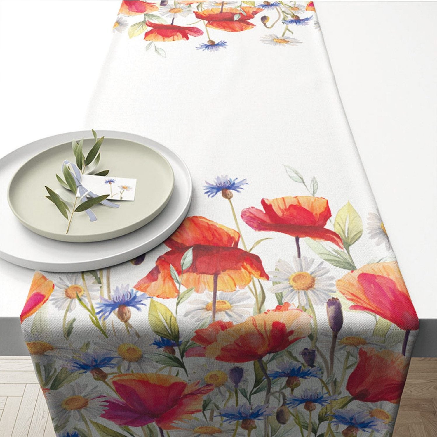 Ambiente Tischläufer / Tischband 150x40cm – 100% Baumwolle