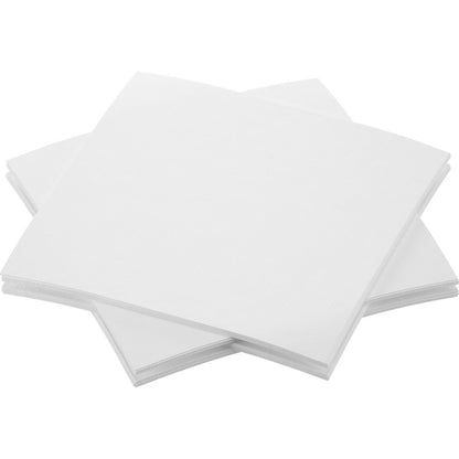 240 Stück Premium Airlaid Servietten 33x33cm 1/4 Falz stoffähnlich - weiß (12x20er)