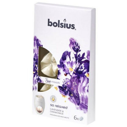 6er Pack Bolsius Aromatic True Scents Wax Melts Duft Schmelzblüten