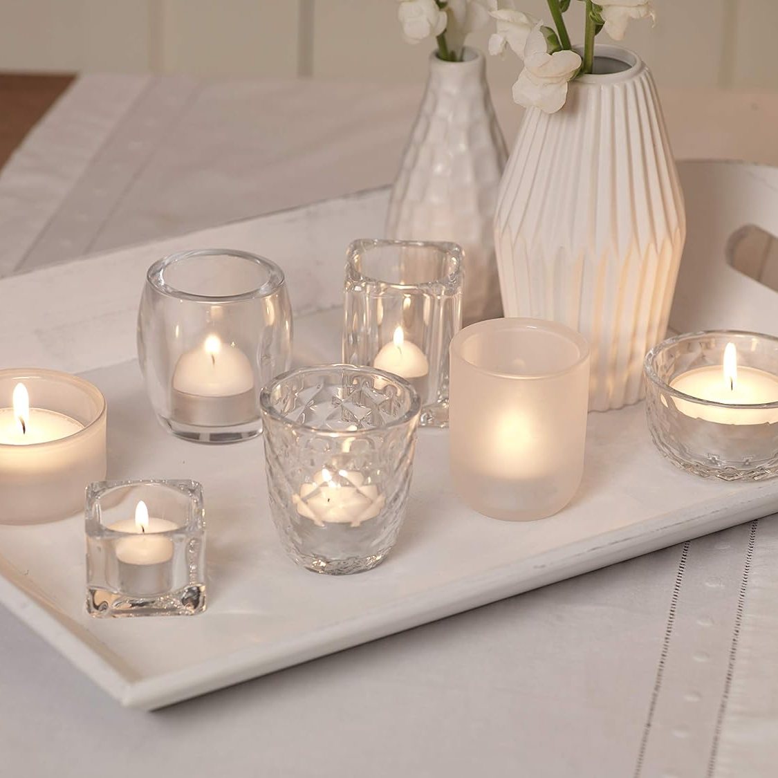 240 Stk Bolsius Duftteelichter 4h Teelicht Alu in drei Farben Duftkerzen - Mango (8x30er)