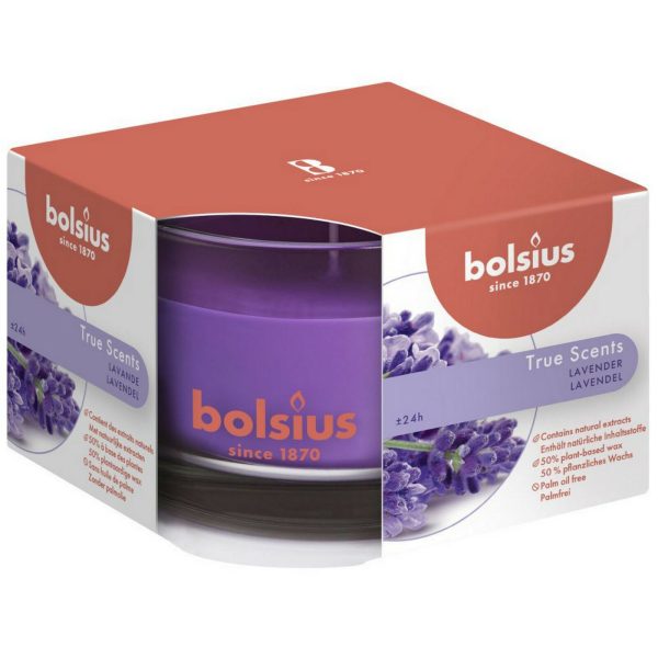 Bolsius True Scents Duftgläser 90x63mm Duftkerzen im Glas Kerzenglas (1 Stück)