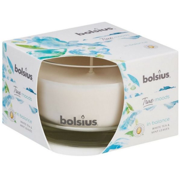 Bolsius True Scents Duftgläser 90x63mm Duftkerzen im Glas Kerzenglas (1 Stück)