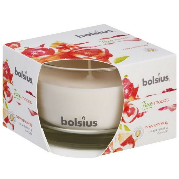 Bolsius True Scents Duftgläser 90x63mm Duftkerzen im Glas Kerzenglas (1 Stück)