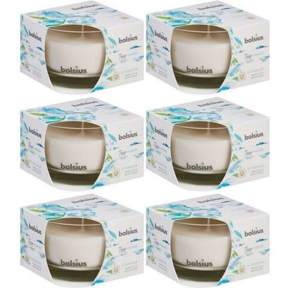 6 Bolsius True Scents Duftgläser 90x63mm Duftkerzen im Glas Kerzenglas (6 Stück)