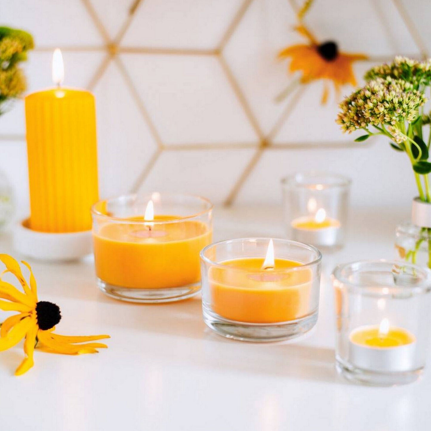 240 Stk Bolsius Duftteelichter 4h Teelicht Alu in drei Farben Duftkerzen - Mango (8x30er)