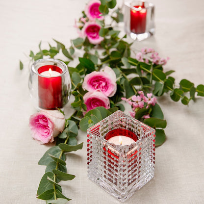 40er Tray Bolsius Refill Nachfüller Kerzen Acryl Cup 42x55mm Relight Nachfüll-Lichte - Rot