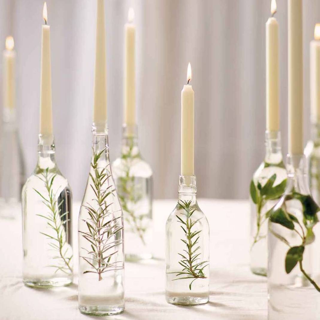 120 Stk Bolsius Professional Spitzkerzen 250x24mm Tafelkerzen Elfenbein (4x30er)