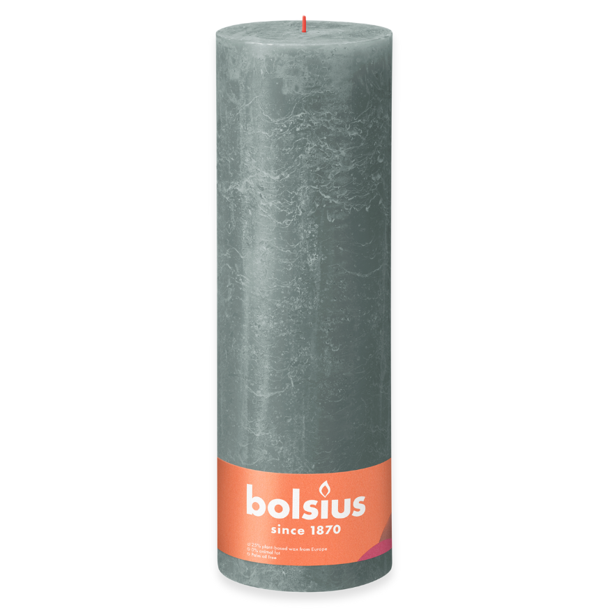 Bolsius XXL Rustik Stumpenkerze 300x100mm Blockkerze
