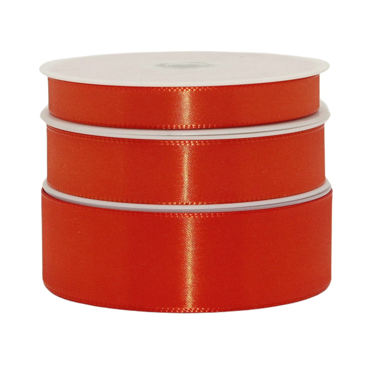 50m Dekoband Seidenband - Orange 237