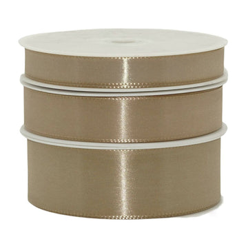 50m Dekoband Seidenband - Cappuccino103