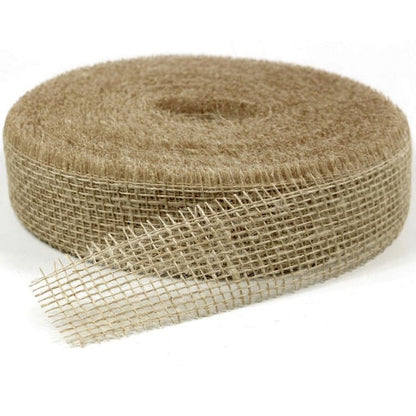 40 Meter Juteband 5cm breit Dekoband Rolle