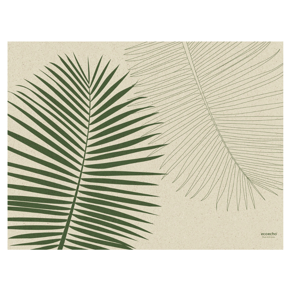 1.000 Stück Duni Tischsets aus Graspapier 30×40cm Platzsets - Leaf (4 × 250er)