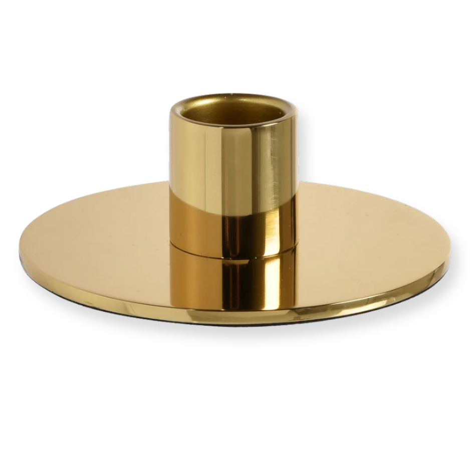 6er Set Duni Tide Kerzenhalter für Stabkerzen Kerzenständer Rustic Metall - gold