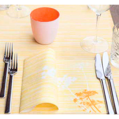 6 Stk Duni Kerzenhalter Poppie 85x90mm Teelichthalter Kerzenglas Weiß-Mandarin