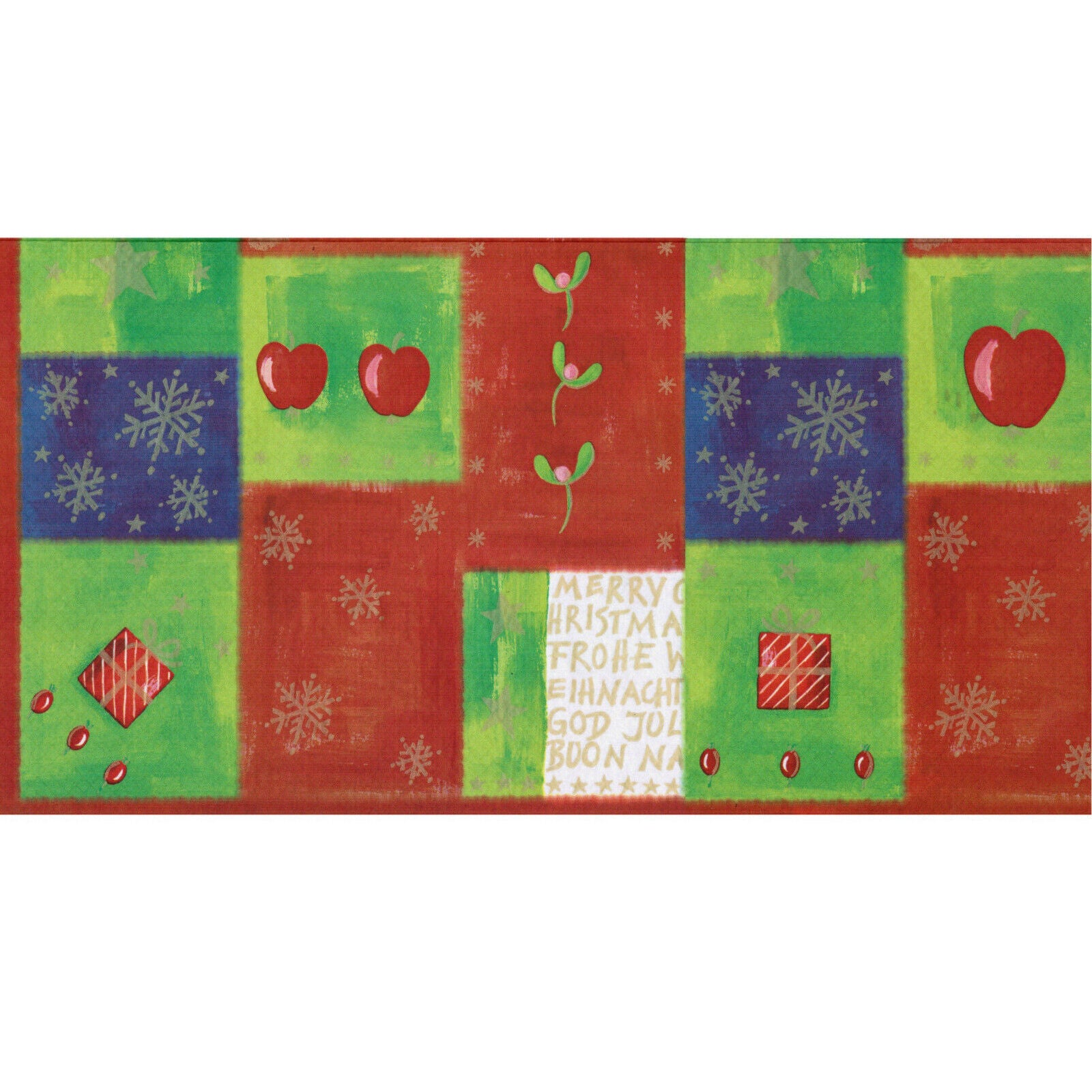 50 Stk Dunicel Mitteldecken 84x84cm Tischdecken Weihnachten - Hello XMAS (10 Pack x 5er)