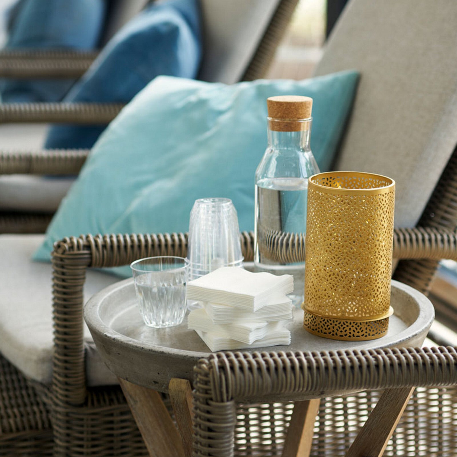 900 Stück Bio Dunisoft Cocktail Servietten 20x20cm stoffähnlich - weiß (5x180er)