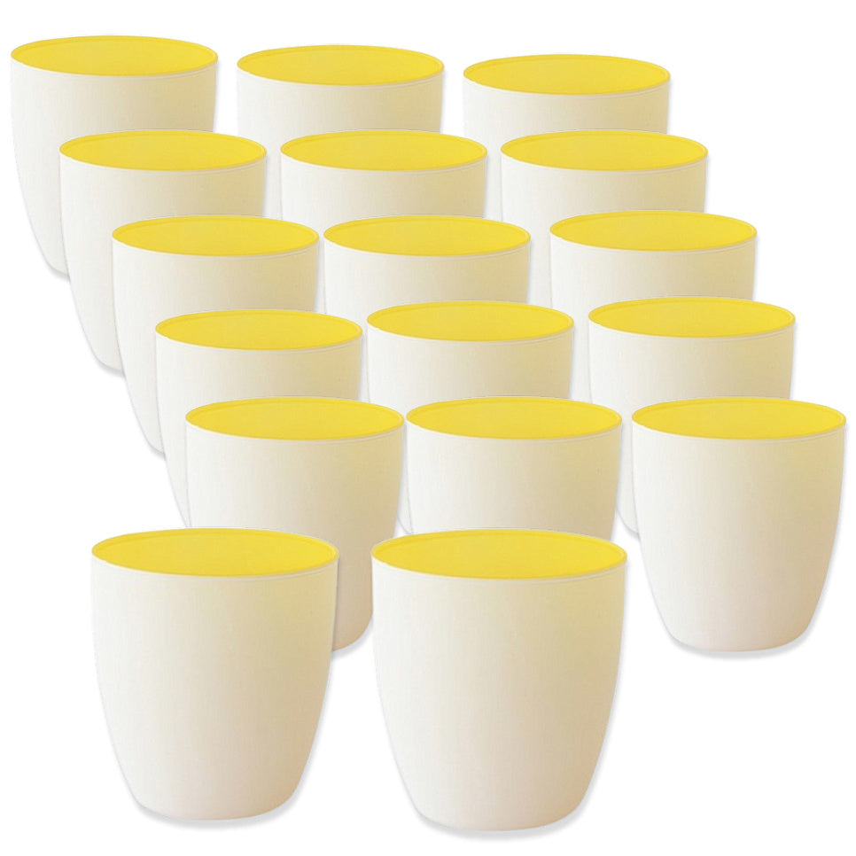 20 Stk Kerzenhalter Teelichthalter 85x90mm Kerzenglas B-Ware