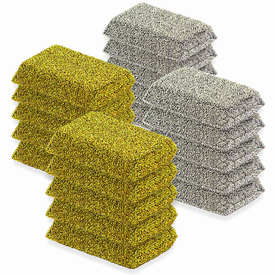 20 Stk Lurex Topfreiniger 115x75x30mm Pfannenkratzer Glänzerkissen