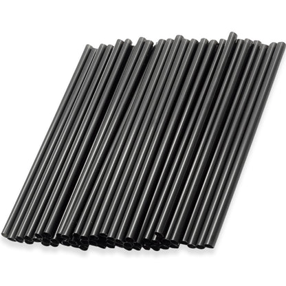 1.000 Stk Jumbo Mehrweg Trinkhalme 240x8mm Strohhalme Plastik wiederverwendbar (2x500er)
