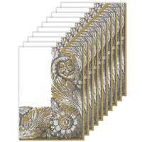Barock gold-grau 690