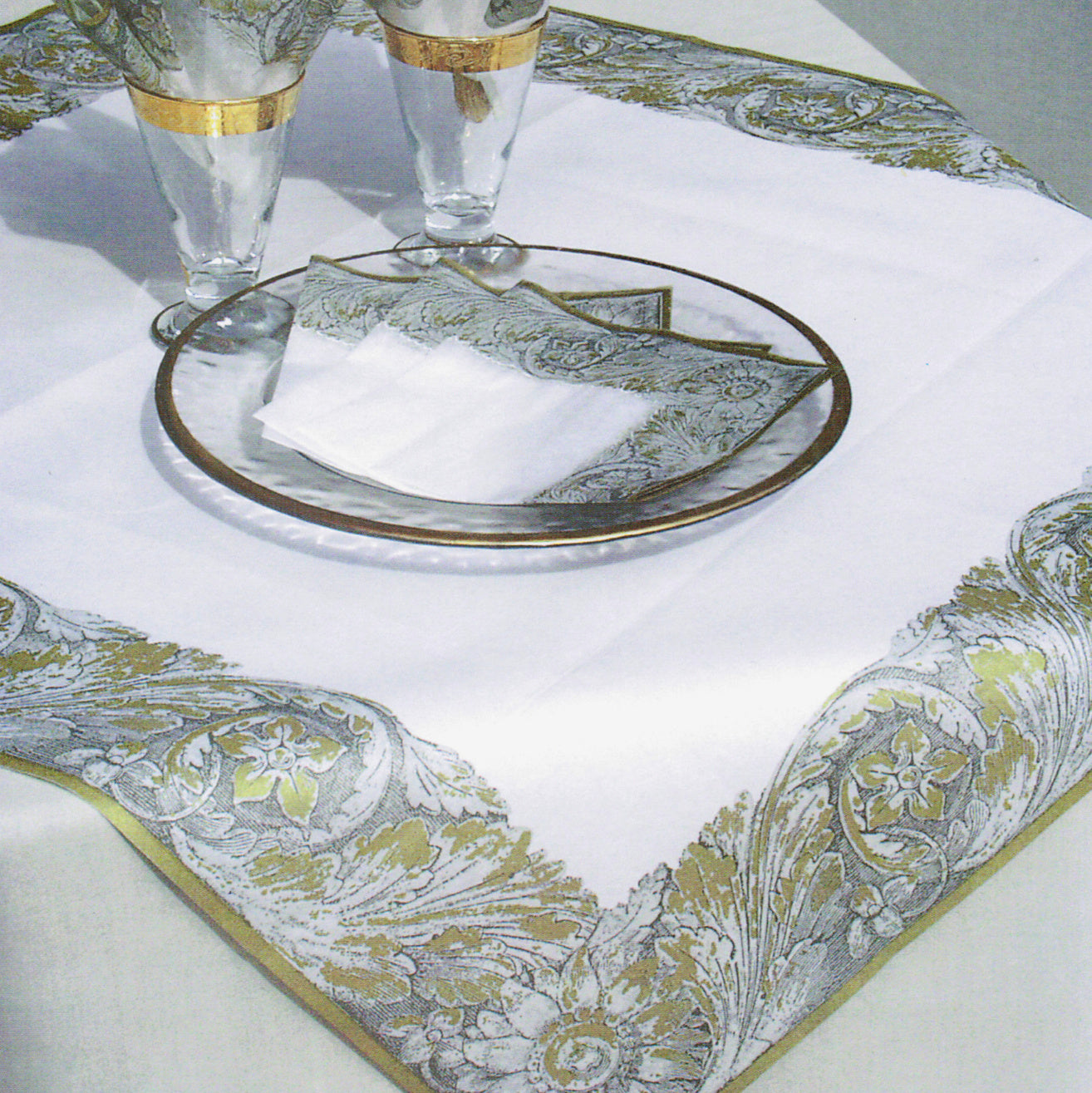 10er Set Mitteldecken 80x80cm Airlaid/Vlies Tischdecke stoffähnlich