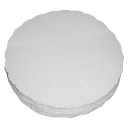 500 Plattenpapiere weiß Ø 18cm Tortenpapiere Untersetzer (1 Pack) - weiß