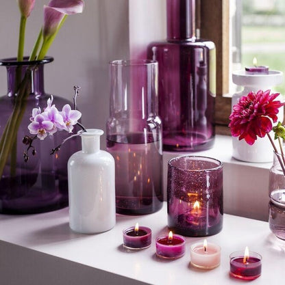 SPAAS Clearlights Duftteelichter 4,5h Teelichter Acryl Cup Duftkerzen